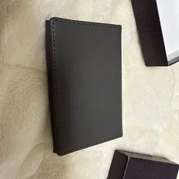 UNITED ARROWS 차콜 가죽 명함지갑