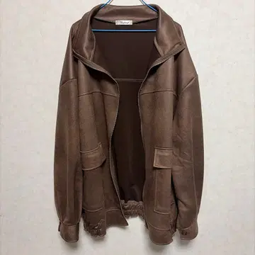 Rafreaf 브라운 집업 자켓