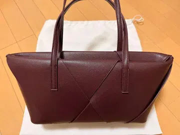 완판 상품 ZARA 자라 뜨개질 직사각형 보르도