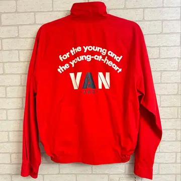 90's VANJAC 빈티지 빨간색 스윙탑 M