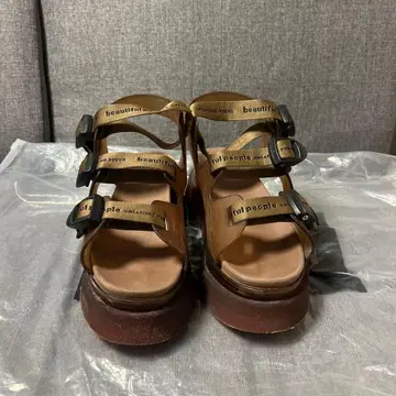 beautiful people 스포츠 샌들 브라운