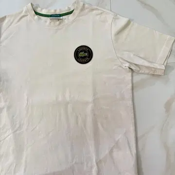 라코스테 와펜 헤비웨이트 코튼 T셔츠 LACOSTE BEAMS