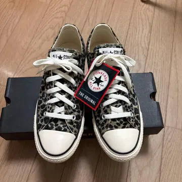 컨버스 올스타 레오파드 퍼 OX 26.0