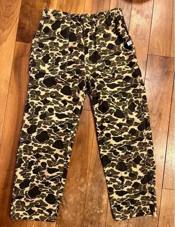 간호 x 프릭스스토어 팬츠 덕헌터 카모 팬츠