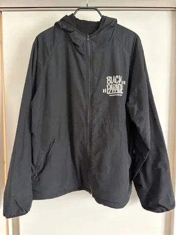 BLACKPARADE 리버서블 나일론 플리스 자켓, L 사이즈