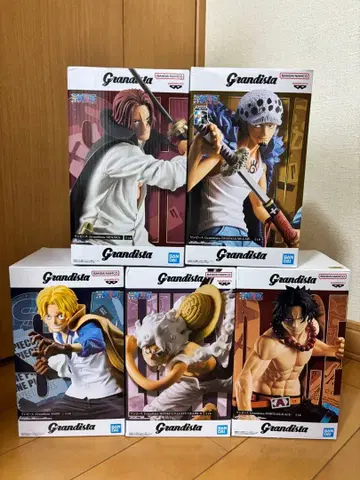 원피스 Grandista 피규어 5체 세트