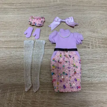 리카짱 캐슬 타이트 스커트 원피스