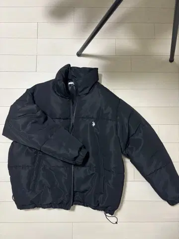 U.S. POLO ASSN. 블랙 다운 자켓