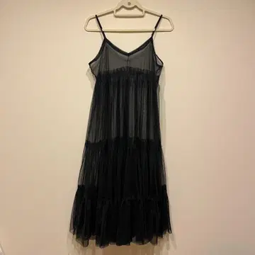 시어 튤 원피스