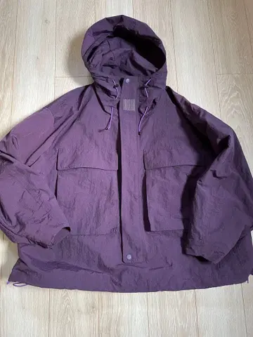 NYLON HOODIE JACKET / Purple / S.F.C