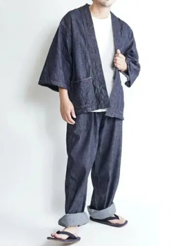 FULLCOUNT 풀카운트 데님 하피 자켓 38