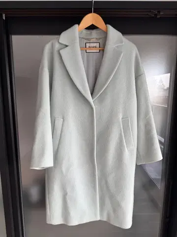 ROPE 라이트 그레이 체스터 코트