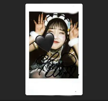 타지마 사쿠라코 초코 민트 의상 폴라로이드