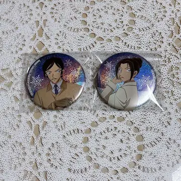 명탐정 코난  호로 캔뱃지 컬렉션 모로후시 타카아키 우에하라 유이