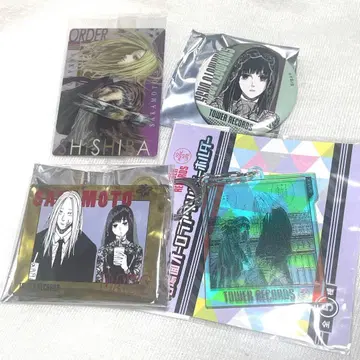 사카모토 데이즈 타워 레코드 아크릴 키링 대불&신가이 세트