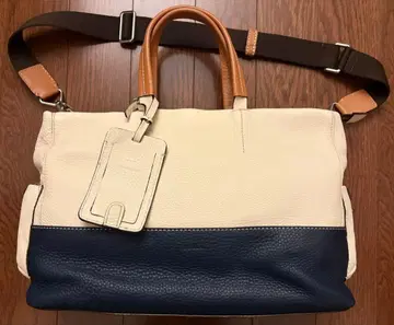 [ 미사용 ] FURLA UOMO 토트/숄더백 2way 바이컬러