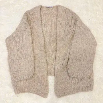 트리코 진 마르크 모헤어 가디건