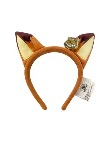 주토피아 닉 머리띠 상하이 한정판 새상품급