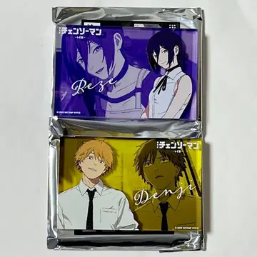 극장판 [체인소 맨 레제 편] 아크릴 블록 레제&덴지 세트