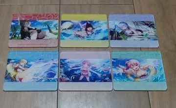 헤븐 번즈 레드 카페 아크릴 코스터 세트 31A 6종 세트