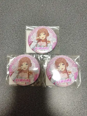 히메사키 리나미 DMM 스크래치 글리터 캔뱃지