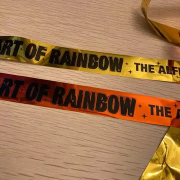 THE ALFEE 2025 가을 투어 특효 은색 테이프