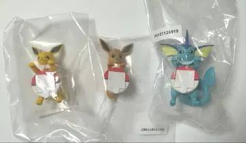 포켓몬 제일복권 F상 이브이 샤미드 썬더볼트 세트