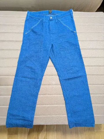 월드 워커즈 BEAMS 데님 워크 팬츠