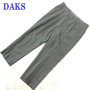 닥스 슬랙스 하운드투스 그레이 울 100% W88 C4715