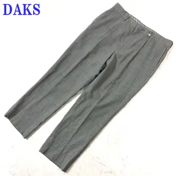 닥스 슬랙스 하운드투스 그레이 울 100% W88 C4716