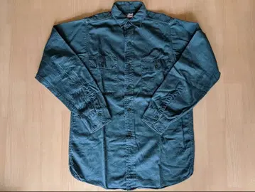 BIG YANK 다크 그린 긴팔 셔츠