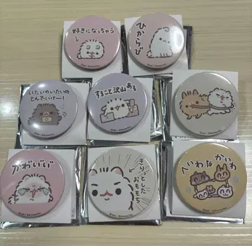 포메라니안 모찌 스이파라 스위츠 파라다이스 캔뱃지 8개 세트