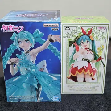 하츠네 미쿠 엄지공주 Clearluze-EmeraldGem 피규어 세트