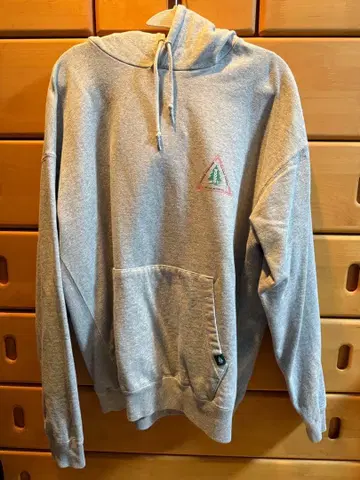 Woods 그레이 후드티