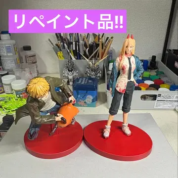 체인소 맨 피규어 덴지&파워 리페인트