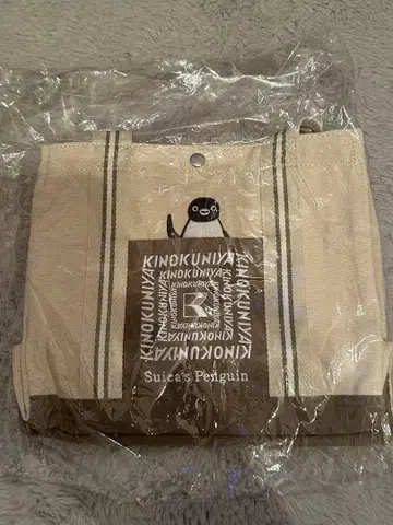 KINOKUNIYA 수박 펭귄 런치백 카키