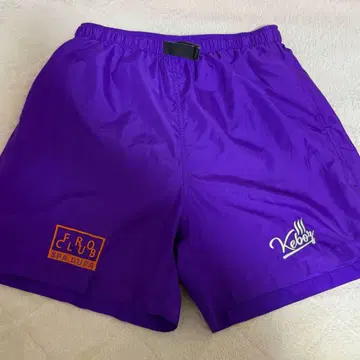 Keboz FROCLUB 퍼플 하프 팬츠