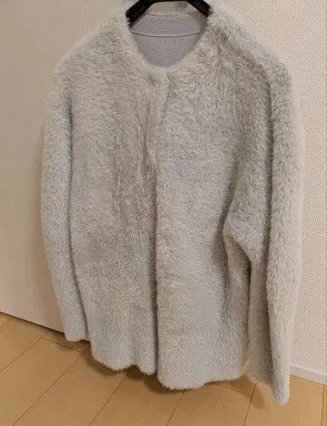 GALLARDAGALANTE 페더얀 가디건 라이트 그레이