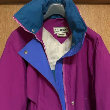 L.L.Bean 후드 부착 자켓 보라색/파랑