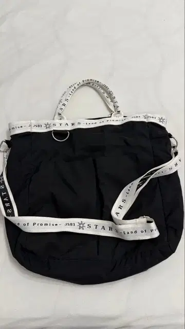 3대 J SOUL BROTHERS STARS 블랙 토트백
