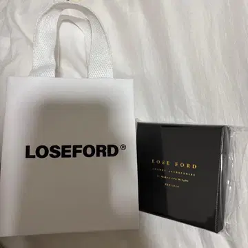 LOSE FORD 실버 크로스 목걸이