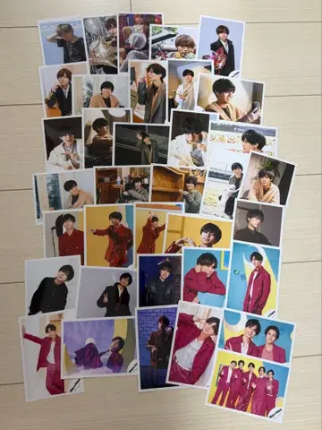 King&Prince 나가세 렌 공식 사진 묶음 판매 36장