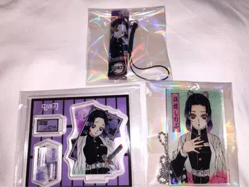 귀멸의 칼날 원작 아크릴 스탠드 아크릴 키링 코쵸우 시노부 세트