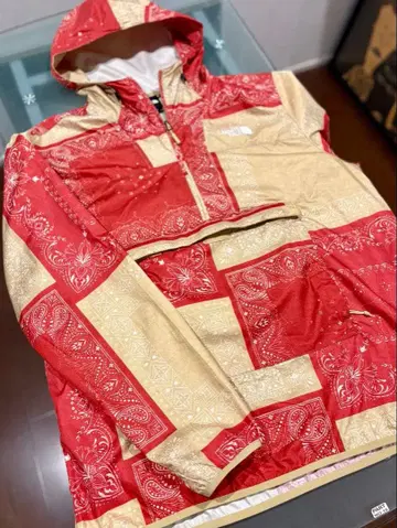 THE NORTH FACE 반다나 패턴 아노락 자켓 XL 사이즈