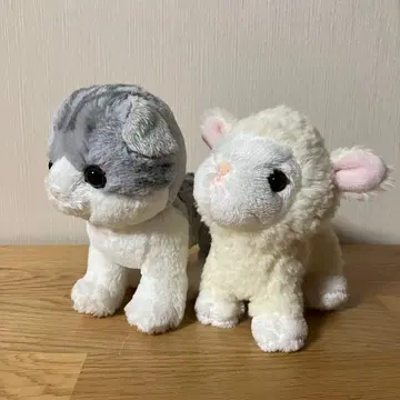 선레몬 양 스코티시 폴드 봉제 인형