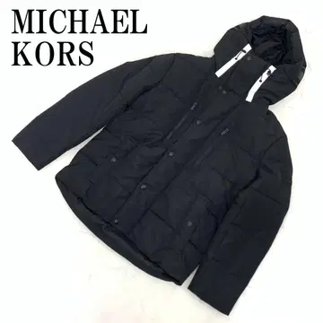 LA8559 마이클코어스 다운 자켓 블랙 폴리에스테르 M