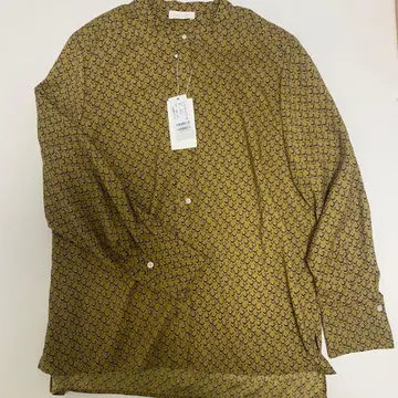 Ballsey TOMORROWRAND 패턴 무늬 긴팔 블라우스