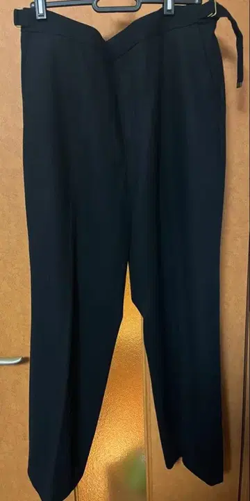 슈퍼 소프트 울 플란넬 팬츠 AURALEE 블랙