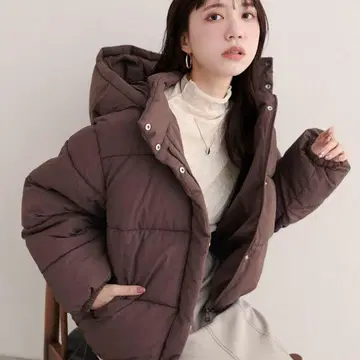 natural couture 택 포함 새상품 후드 패딩 자켓