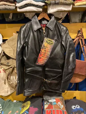 주말 한정 가격 Vanson 블랙 가죽 라이더 자켓 madeinUSA